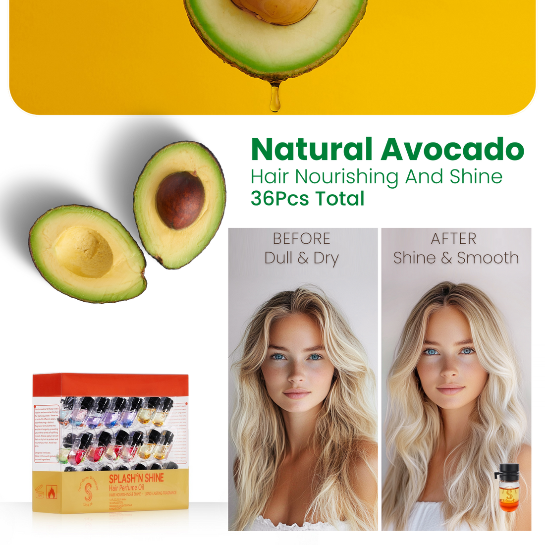 Which oil is best for hair growth and thickness? -Avocado oil