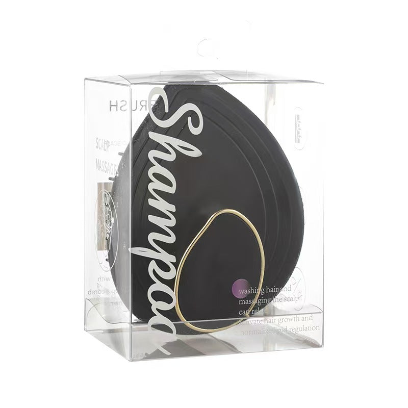 Massage shampoo comb, 7 colors to match your mood every day.