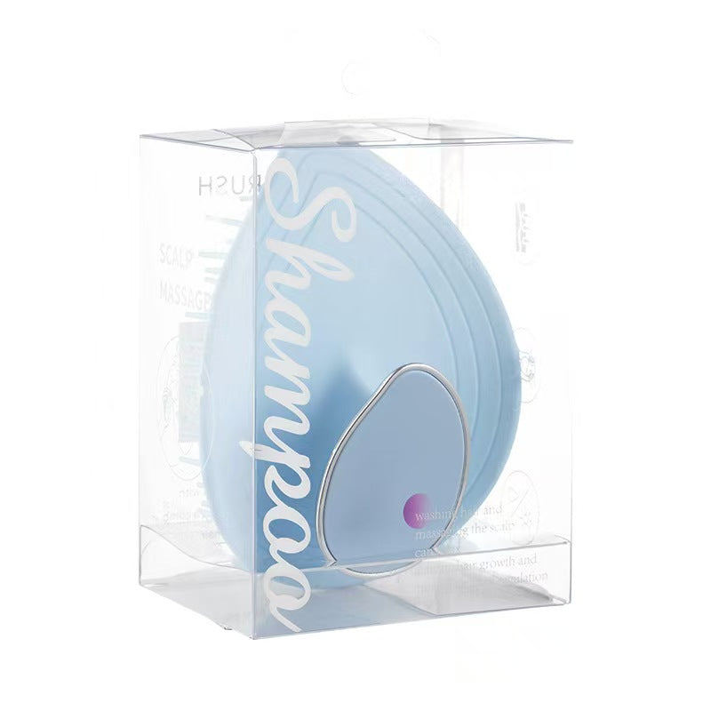 Massage shampoo comb, 7 colors to match your mood every day.