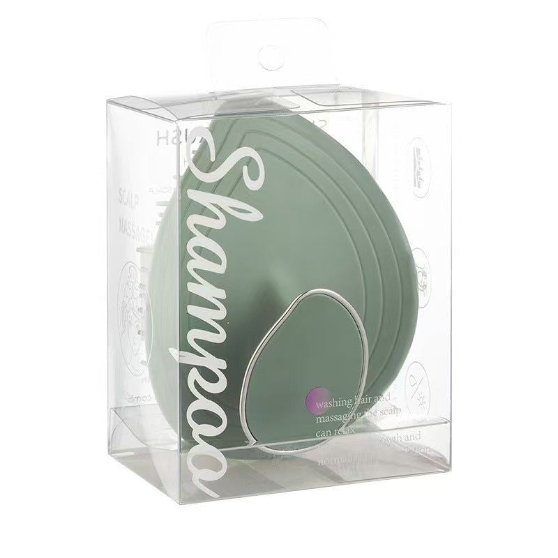 Massage shampoo comb, 7 colors to match your mood every day.