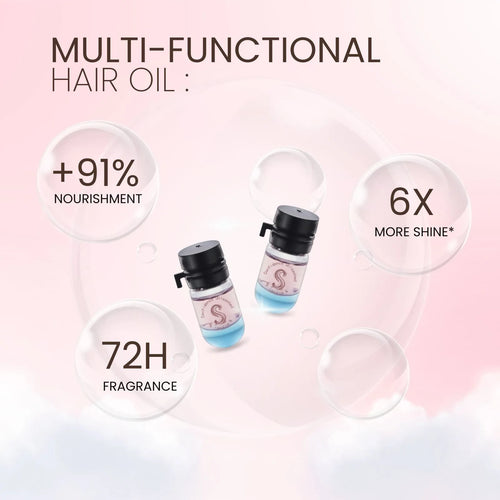 Sipresa Splash'n Shine Hair Perfume Oil Natural Plant-based Oils 36 pcs pack